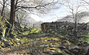 Into Cwm Llanwenarth